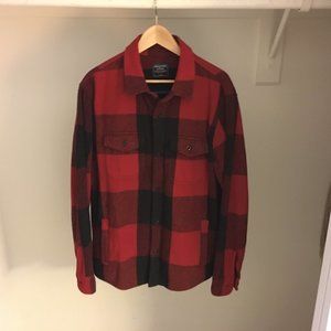 ABERCROMBIE A&F - Heavy Flannel Shirt L